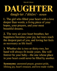 Kin & Culture Daughter Definition T-Shirt