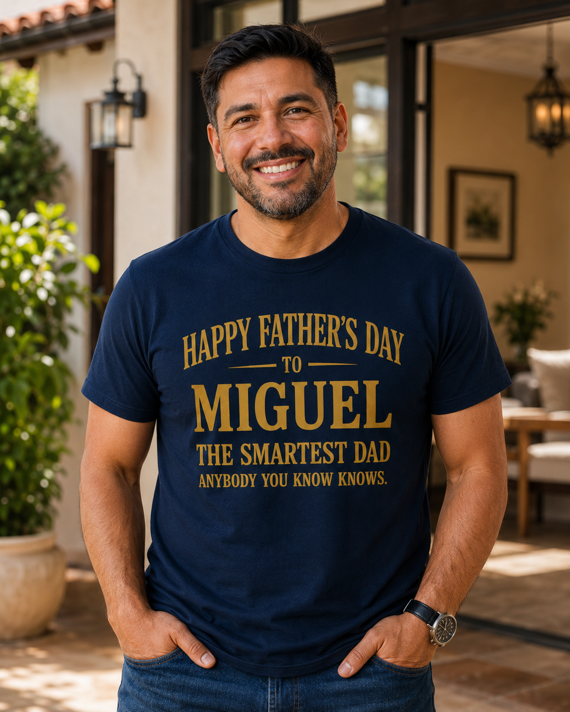 Personalized Father’s Day Tee