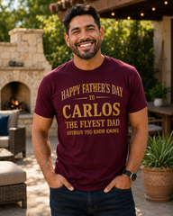 Personalized Father’s Day Tee